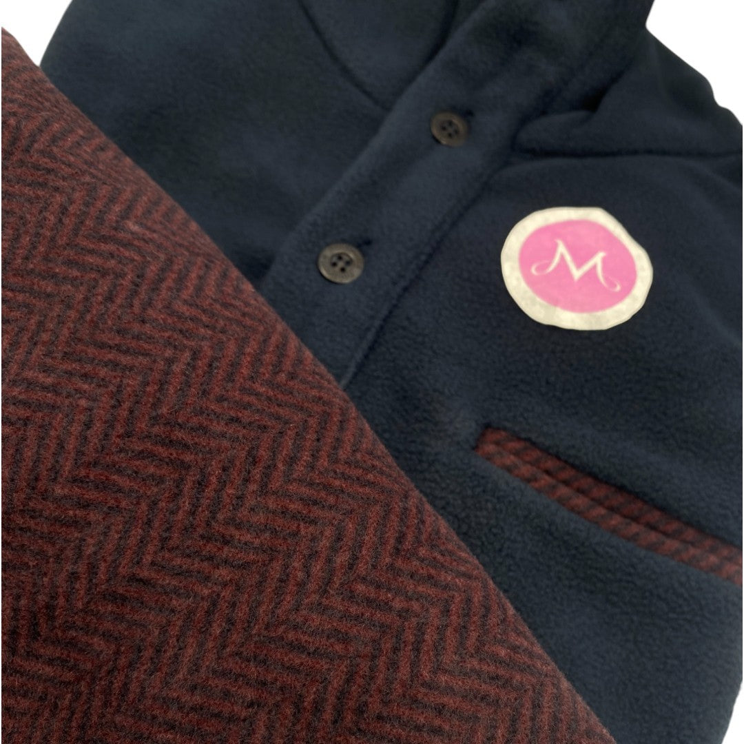 Noidinotte Pigiama Uomo Micropile Serafino a collo alto Blu FC002773PB401