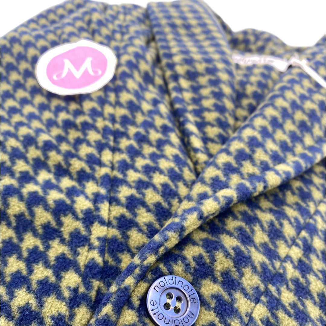 Noidinotte Giacca Uomo Micropile collo rever e scollo a V Verde GE002602PB402