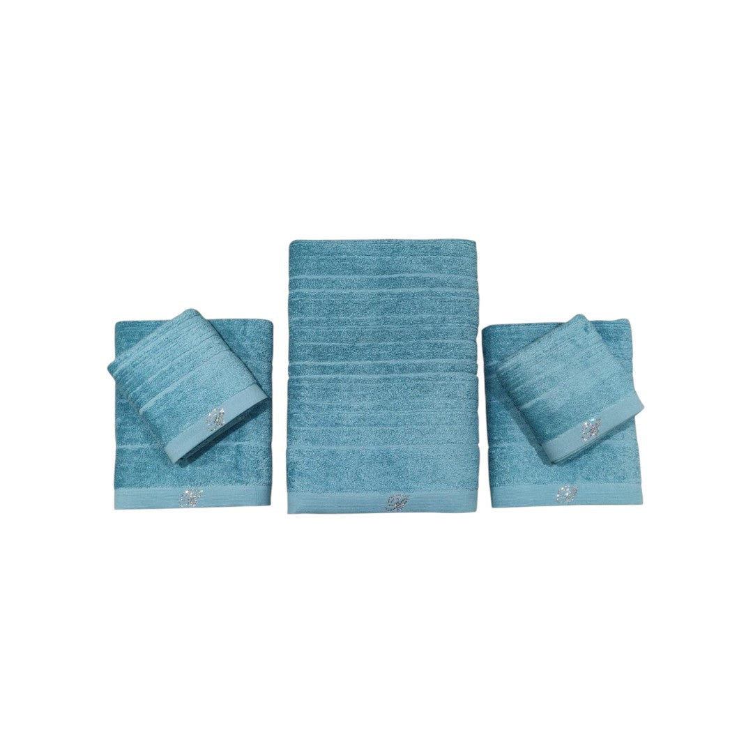 Blumarine Set Spugna Samira 5 Pz Ottanio - 10202 0044 15