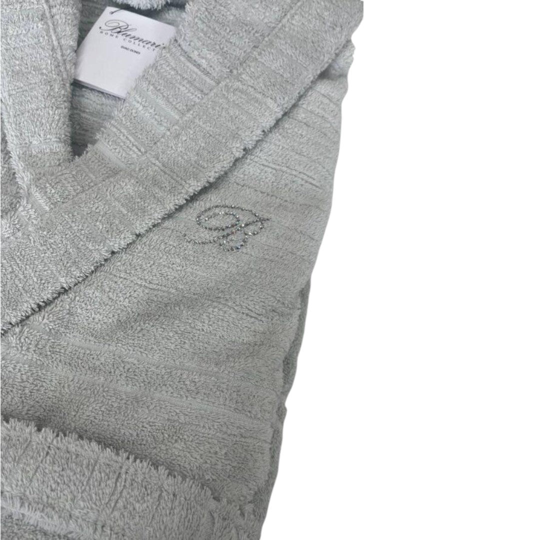 Blumarine Accappatoio Samira Silver - 10230 0544 13