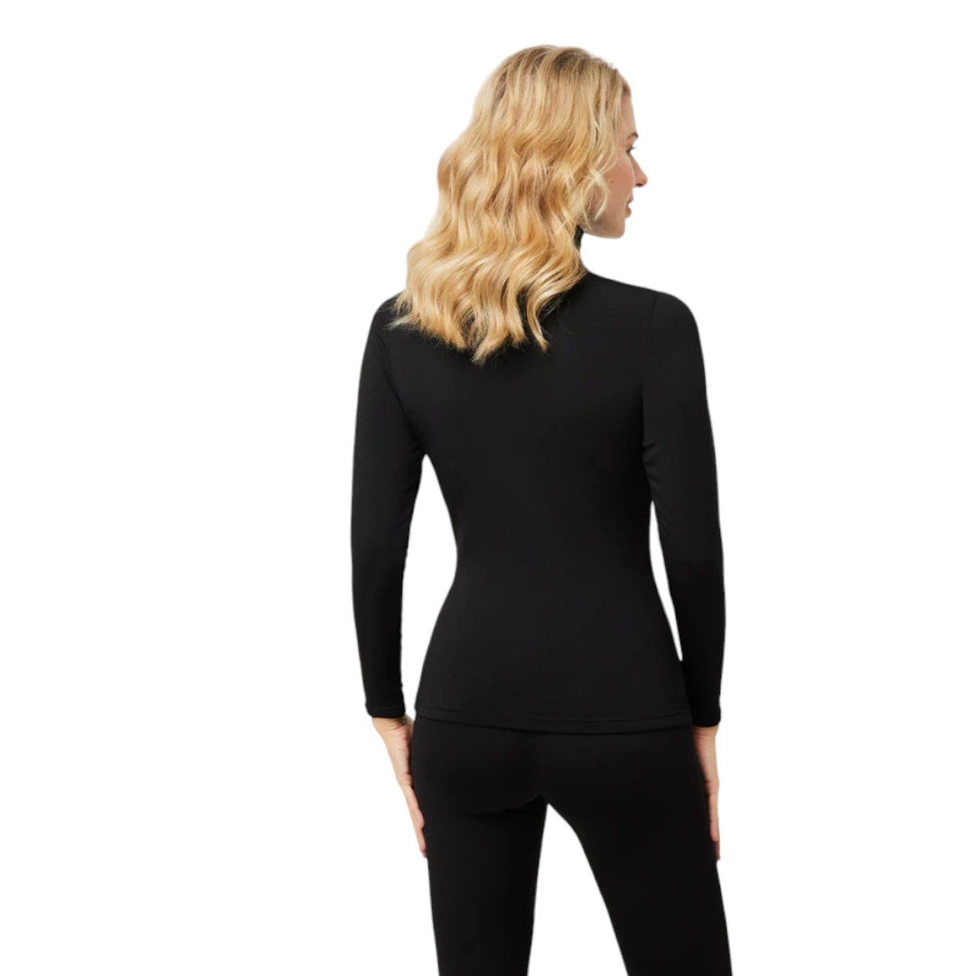 Ysabel Mora Maglia Termica Donna Collo Alto A Maniche Lunghe