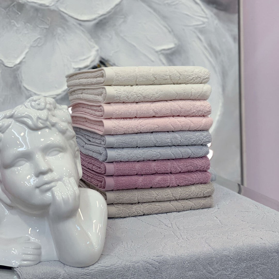 Set Asciugamani Anima 2 Pz Bianco