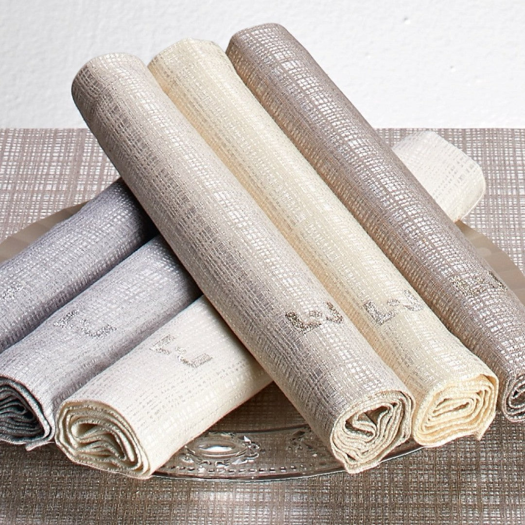 Liu Jo Centrotavola Logo LJ Ricamato Glitterato - LT466B-00253