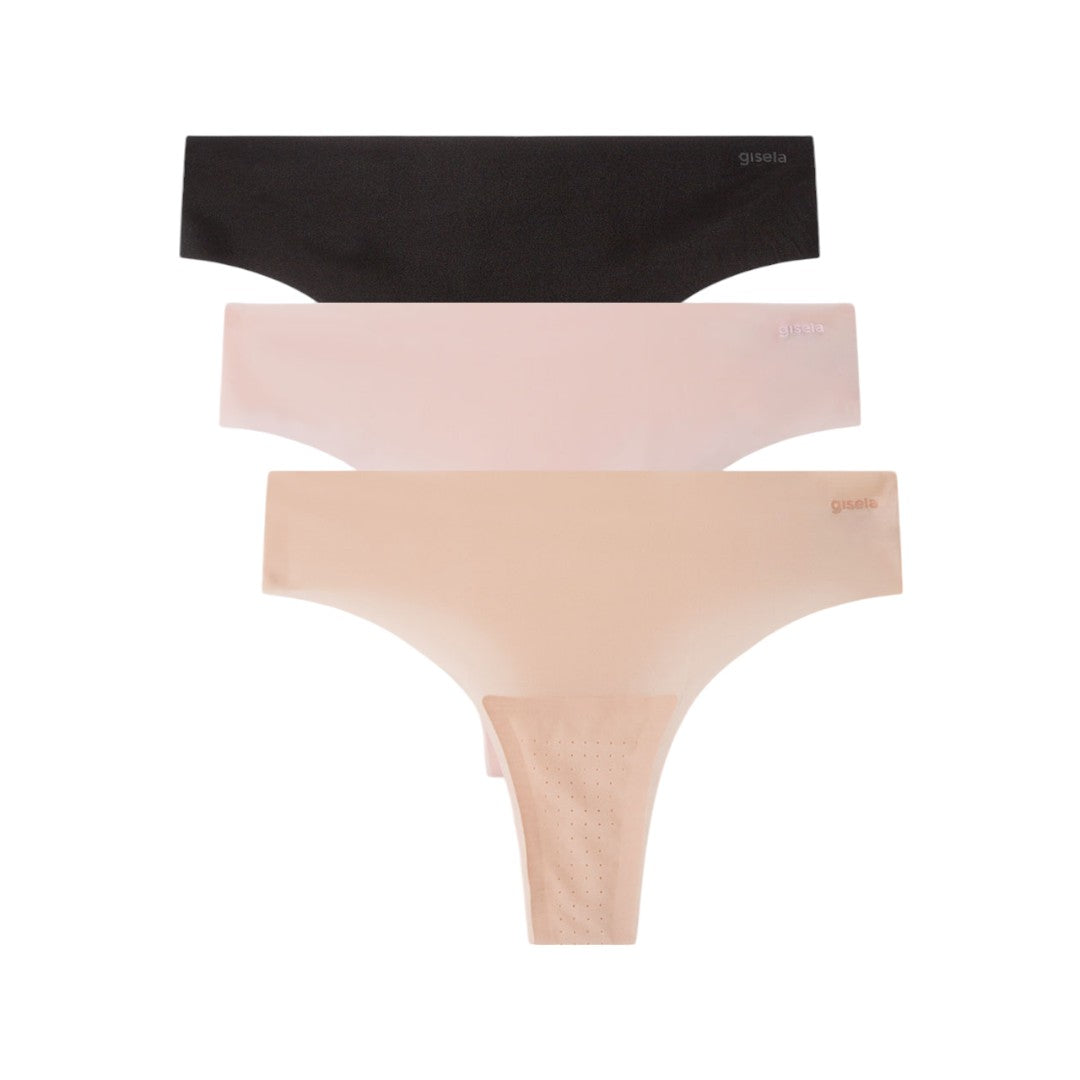 Gisela Perizoma Invisibile Second Skin finiture termofuse taglio laser Nude