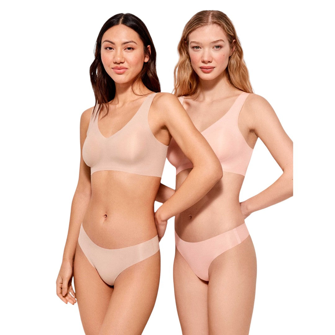 Gisela Perizoma Invisibile Second Skin finiture termofuse taglio laser Nude