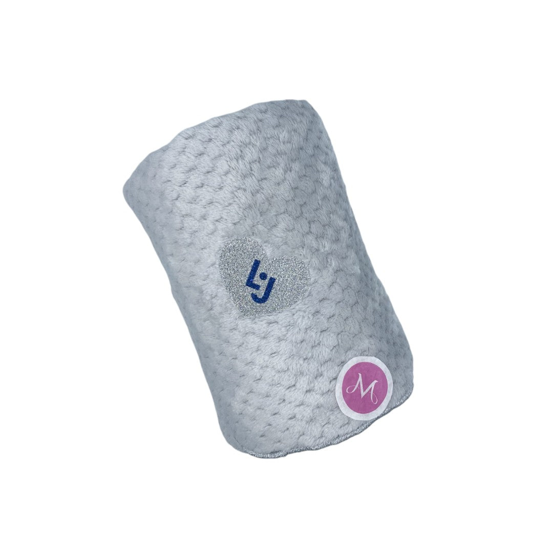 Liu Jo Baby Copertina Carrozzina in Pile Color Perla Blu - BL425C 00299