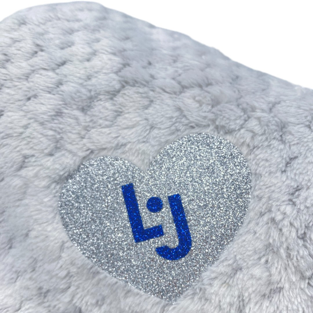 Liu Jo Baby Copertina Carrozzina in Pile Color Perla Blu - BL425C 00299