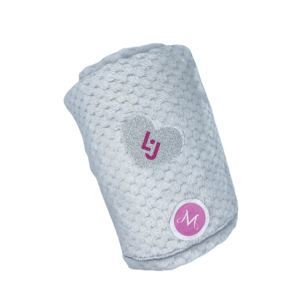 Liu Jo Baby Copertina Carrozzina in Pile Color Perla Fuxia - BL425C 00899