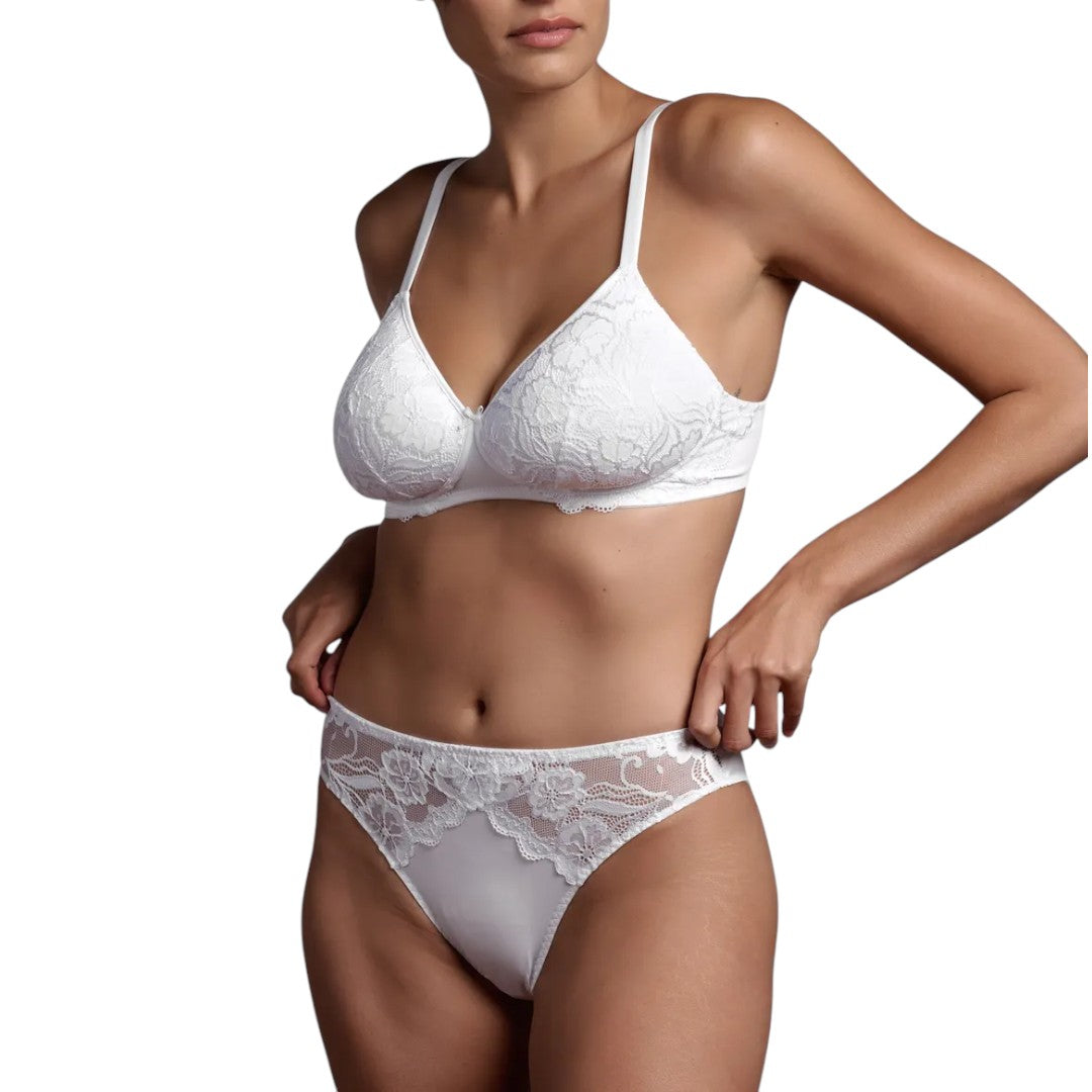 Lepel Slip Donna 252 Belseno Pizzo Bianco