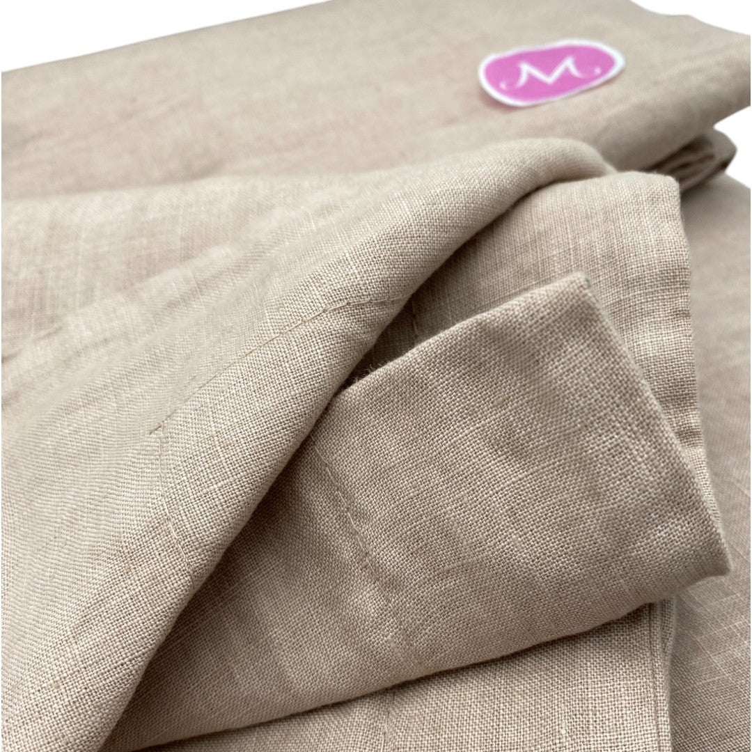 Biancoperla completo lenzuola matrimoniali puro lino tinto in capo Luxury Rosa