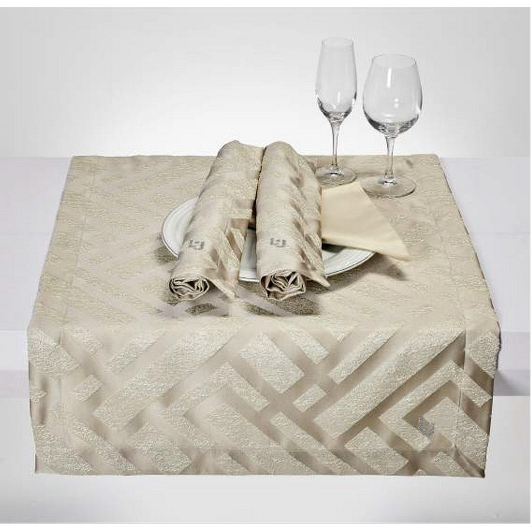 Liu Jo Runner Jacquard Intrico con logo LJ glitterato Sabbia LT612B 00092