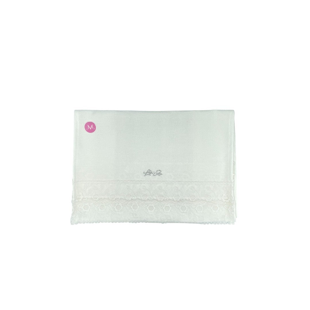 Liu Jo Runner Sweet LJ con orli organza ricamata latte LT628B 00339