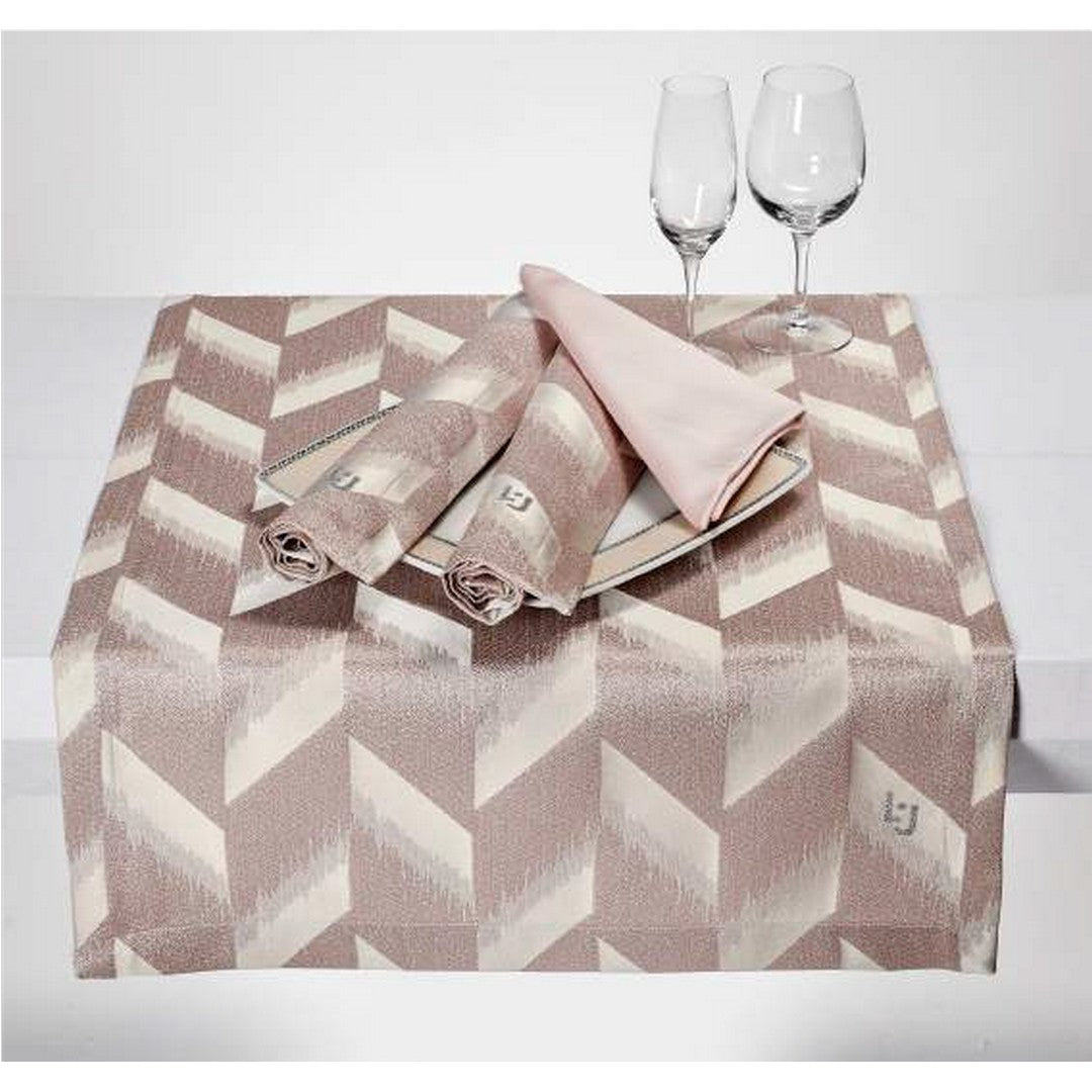 Liu Jo Runner Jacquard Brillante con logo LJ glitterato Rosa LT606B 00090