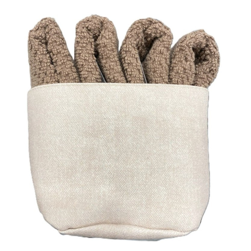 Maison Sucree Pepe cestino 4 lavette var 09 Fango