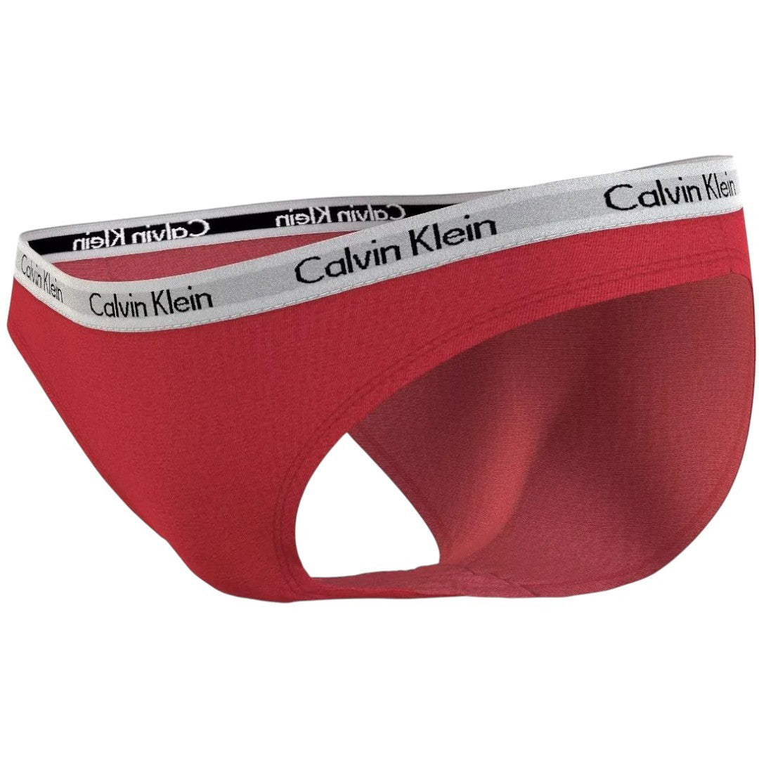Calvin Klein Underwear Donna Slip Bikini Rosso - 0000D1618E XAT