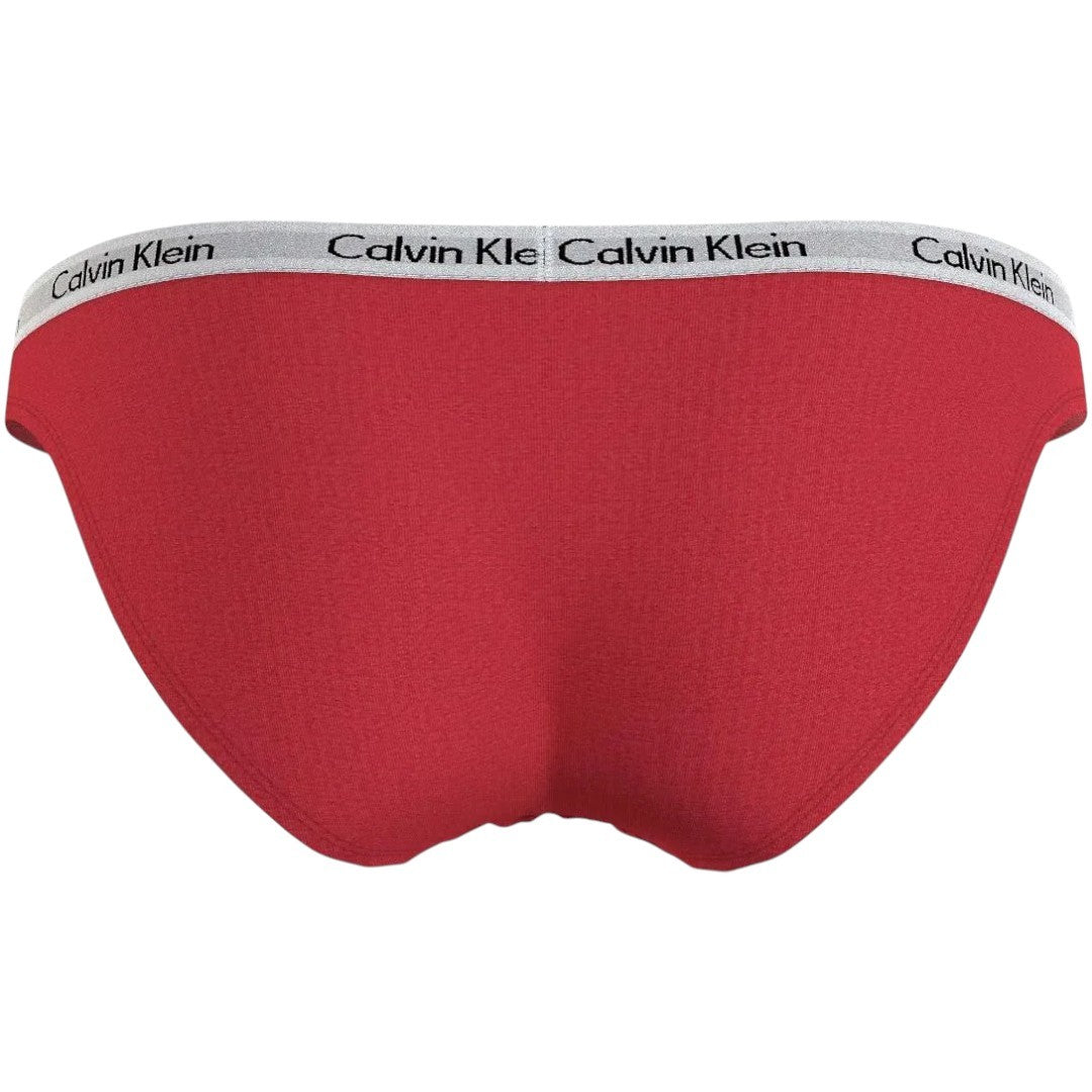 Calvin Klein Underwear Donna Slip Bikini Rosso - 0000D1618E XAT
