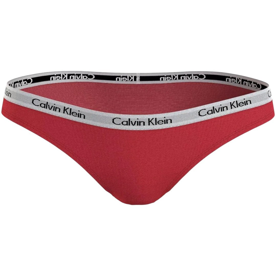 Calvin Klein Underwear Donna Slip Bikini Rosso - 0000D1618E XAT