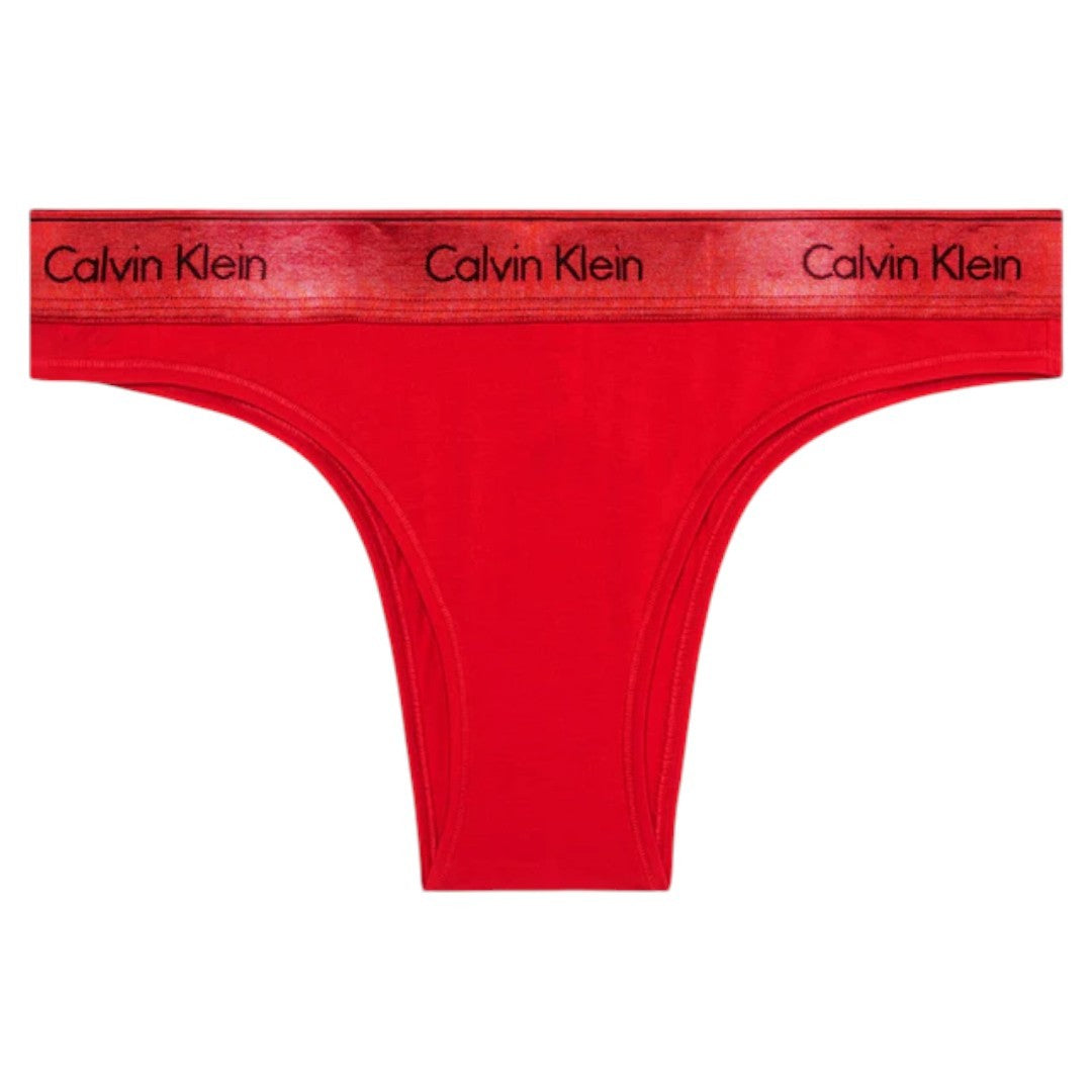 Calvin Klein Underwear Donna Brasiliano Rosso - 000QF7452E XAT