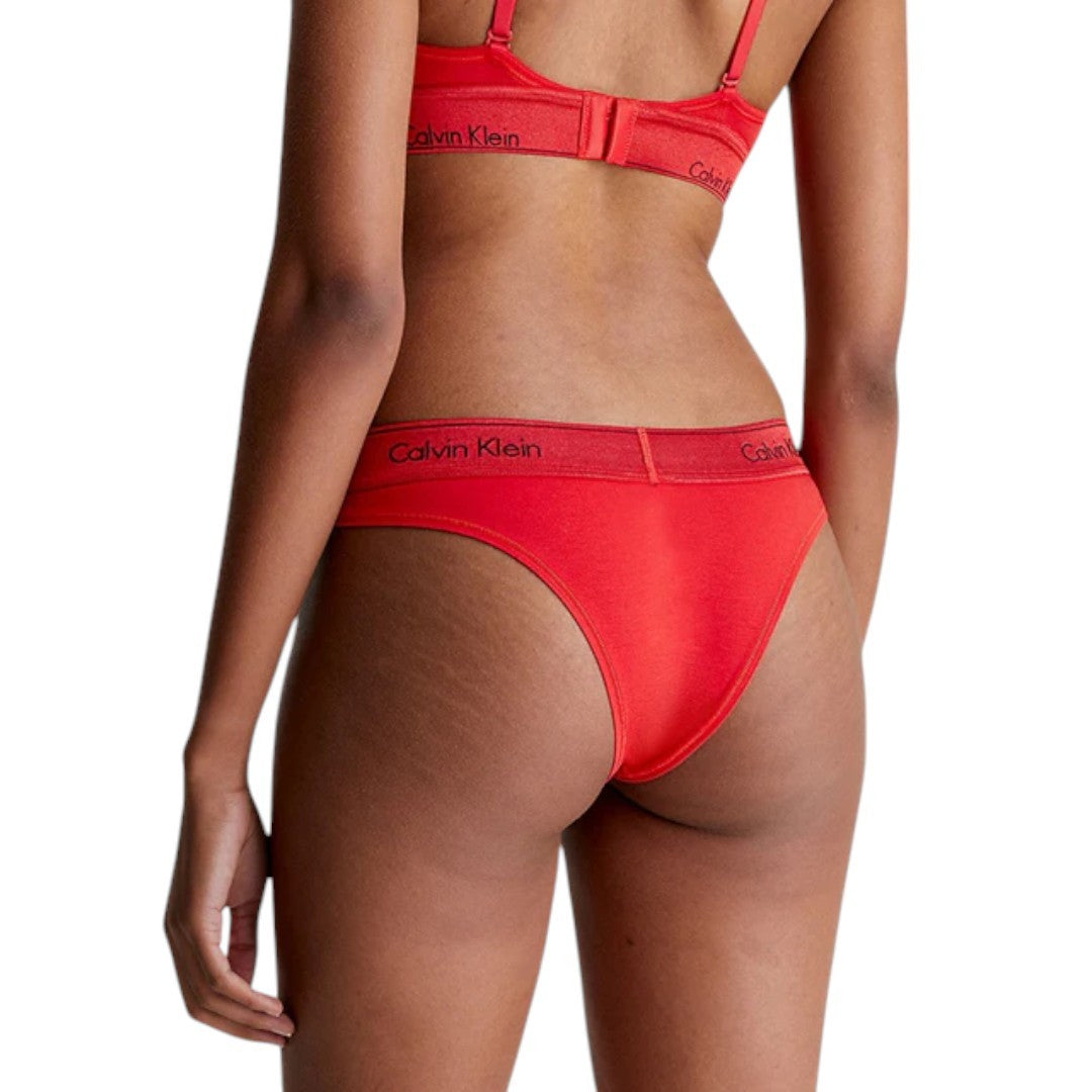 Calvin Klein Underwear Donna Brasiliano Rosso - 000QF7452E XAT