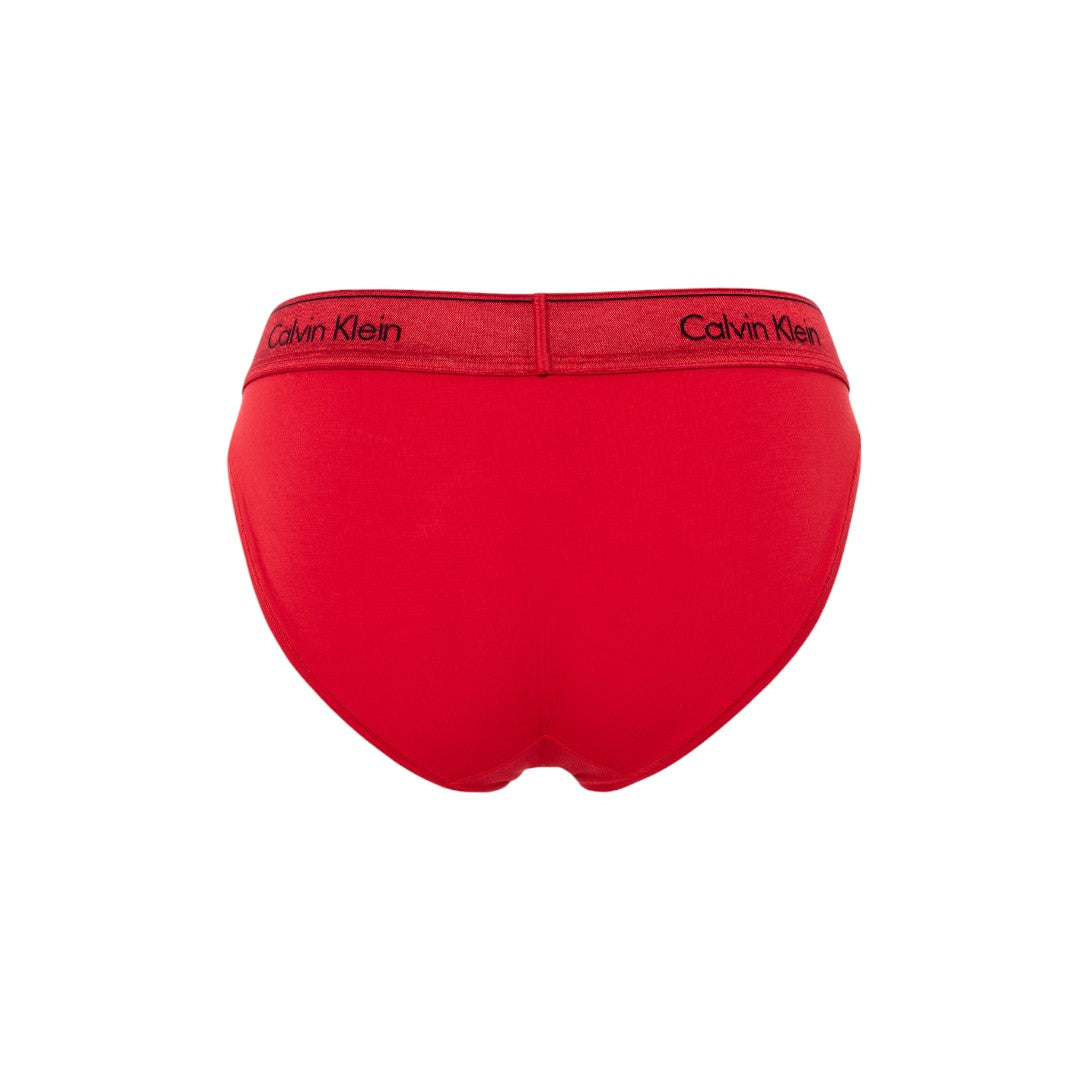Calvin Klein Underwear Donna slip Rosso Cotone elastico - 000QF7451E XAT