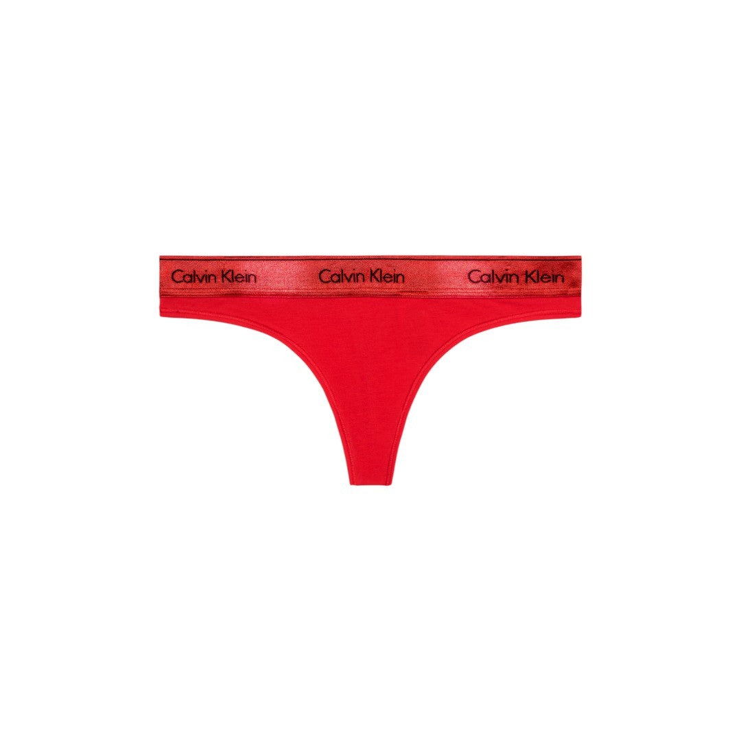 Calvin Klein Underwear Donna Perizoma Rosso Cotone elastico-000QF7449E XAT