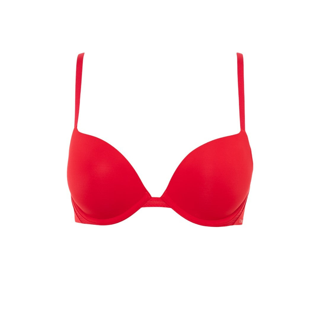 Calvin Klein Underwear Reggiseno Donna Push Up Lycra Rosso - 000QF5613E XAT