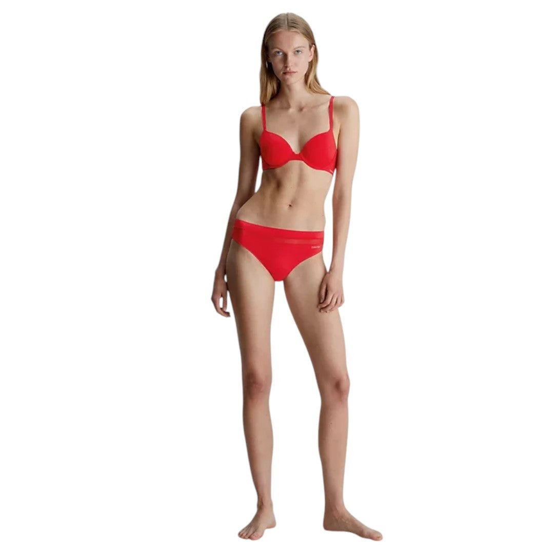 Calvin Klein Underwear Reggiseno Donna ferretto Lycra Rosso - 000QF9005E XAT