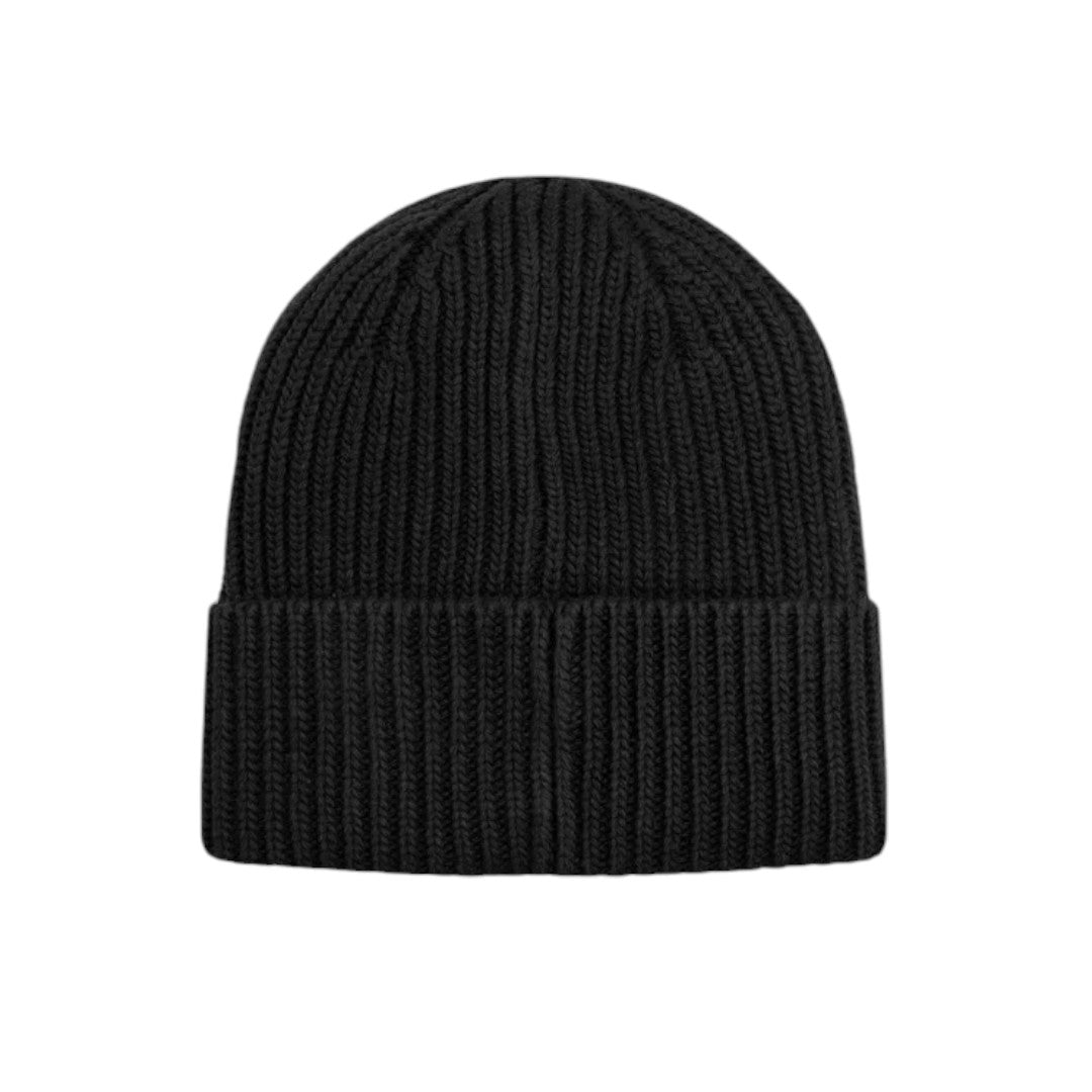 Calvin Klein Cappello Donna Ribs con risvolto Nero - K60K612033 BEH