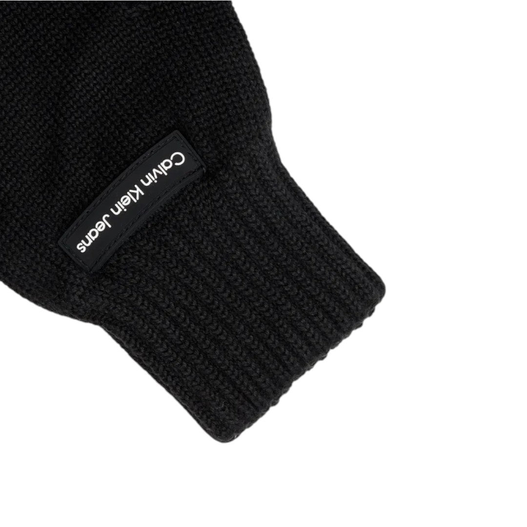 Calvin Klein Guanti Uomo con logo in gomma - K50K512467 BEH