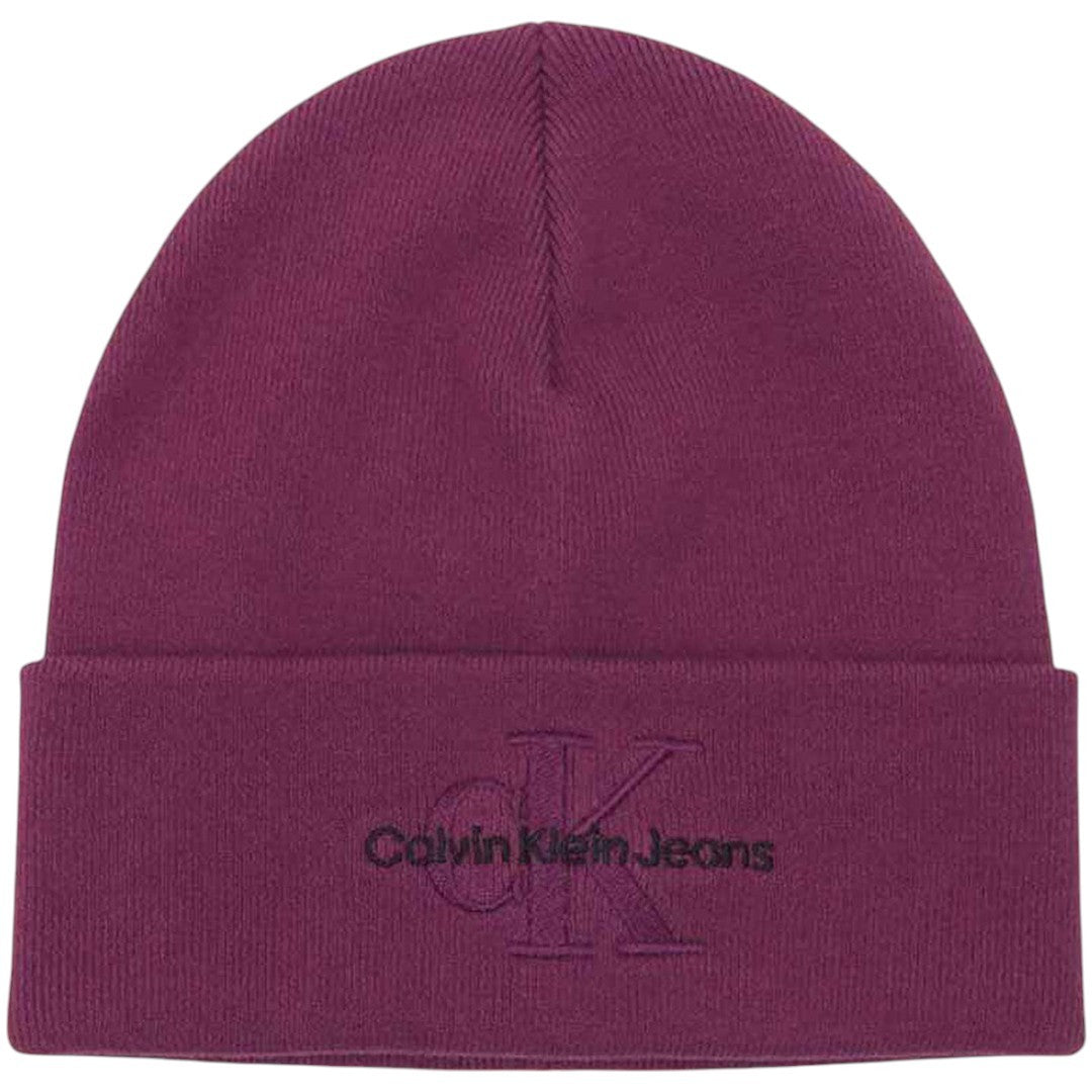 Calvin Klein Cappello Donna Logo Ricamato CK Jeans Amaranto K60K611254 VAC