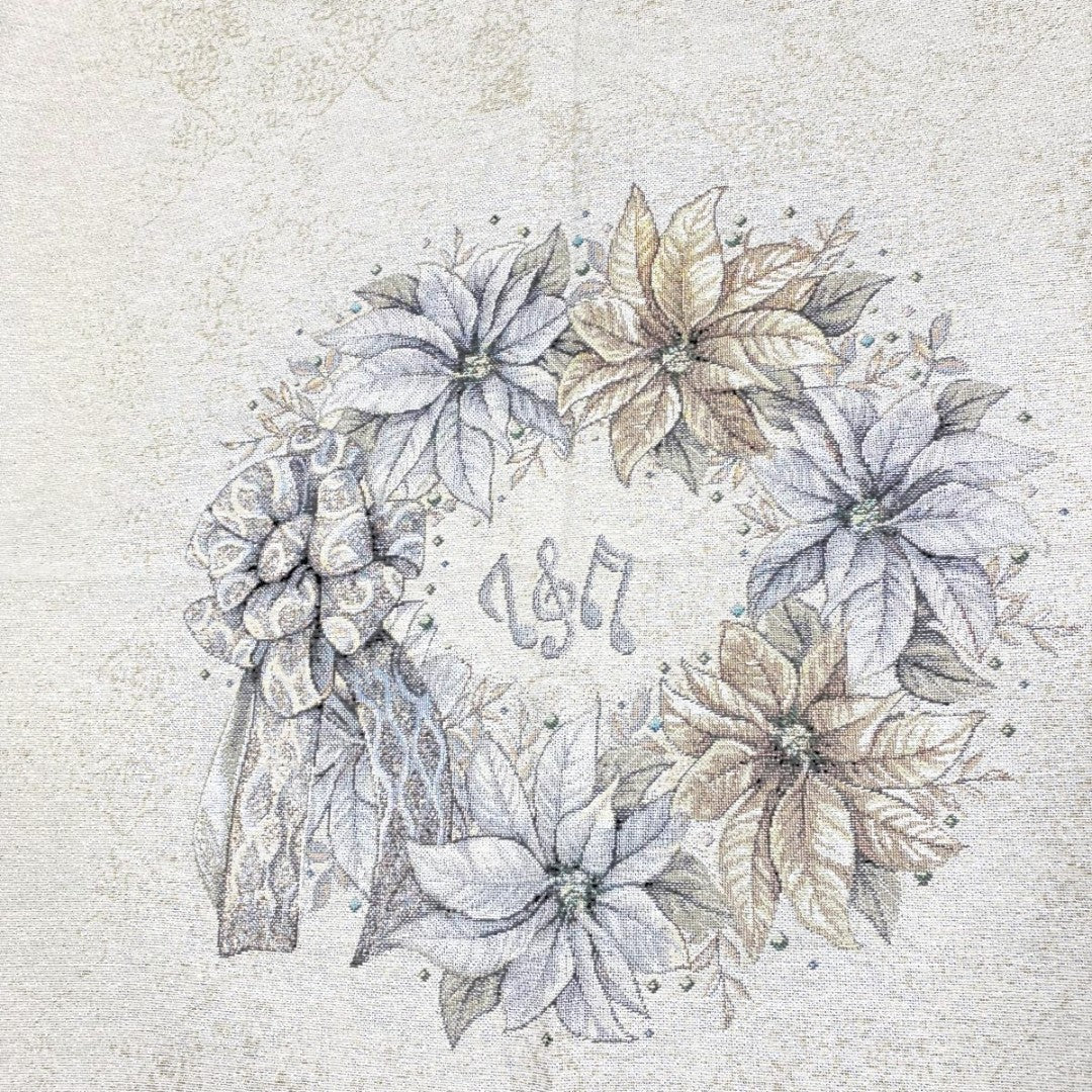 Emily Home Tovaglia Silver Star in Gobelin argento-oro