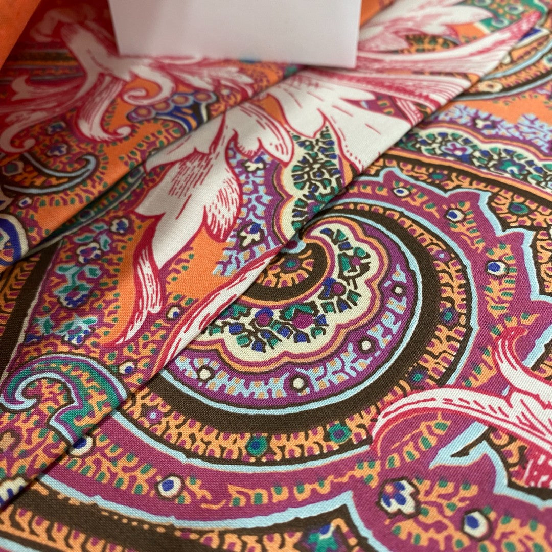 Biancoperla Parure Copripiumino Cotone Percalle Stampato Mozart multicolor