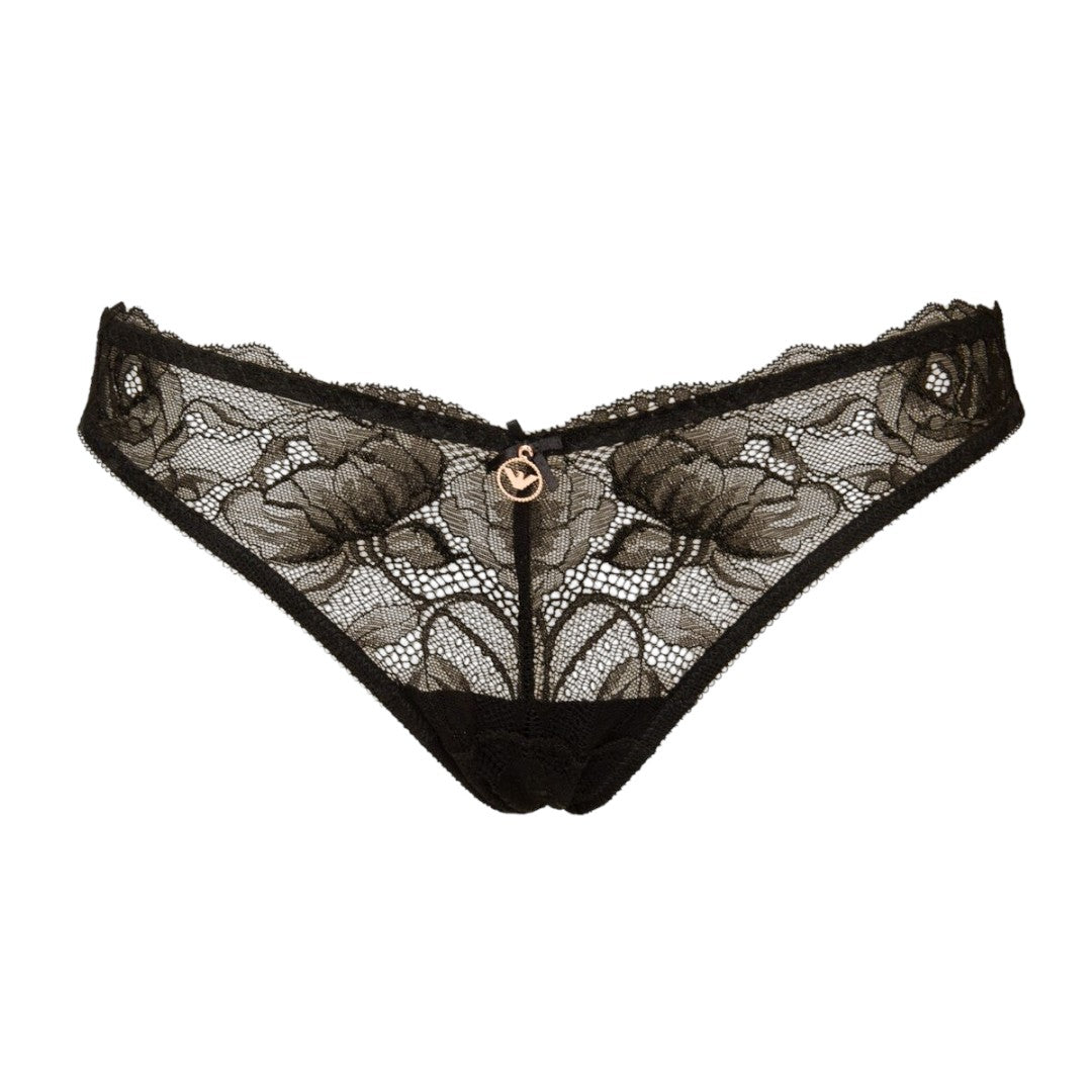 Emporio Armani brasiliana in pizzo Nero 167394 3F206 00020