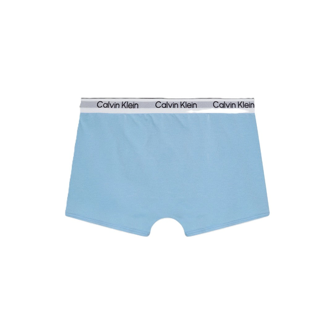 Calvin Klein 2 Pack Boxer Bambino Bluebell/Greyheather - B70B700506T-0SM