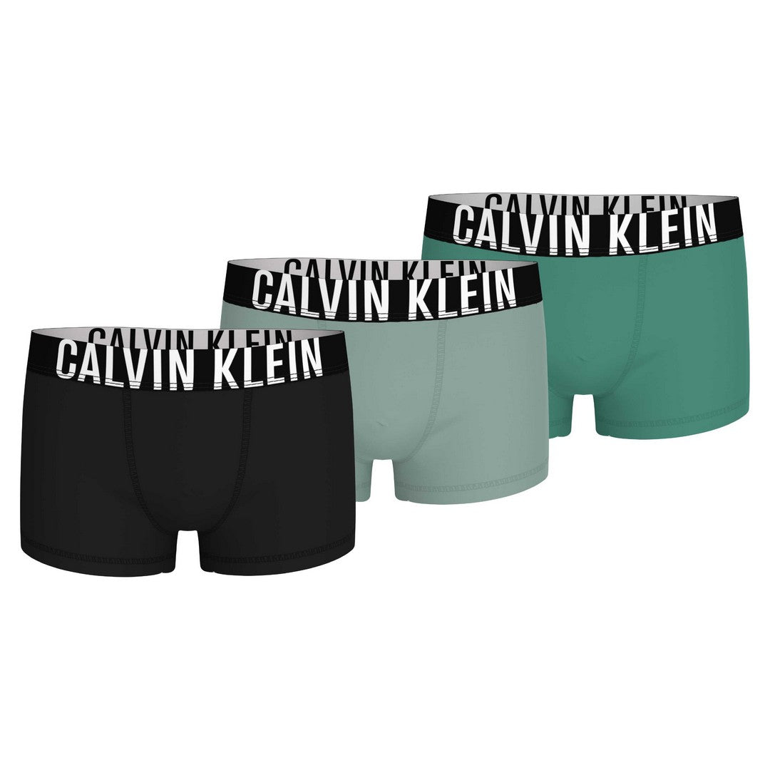 Calvin Klein 3 Pack Boxer Bambino Bahamagreen/Bluesurf/Pvhblack - B70B700510T-0T