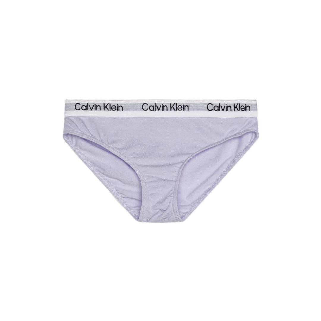 Calvin Klein 3 Pack Slip Bambina Purpleheather/Elfinyellow/Pcwh - G80G800728T-0V