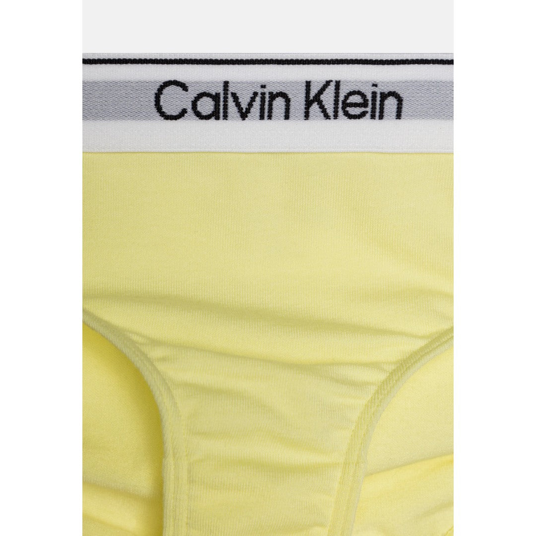 Calvin Klein 3 Pack Slip Bambina Purpleheather/Elfinyellow/Pcwh - G80G800728T-0V