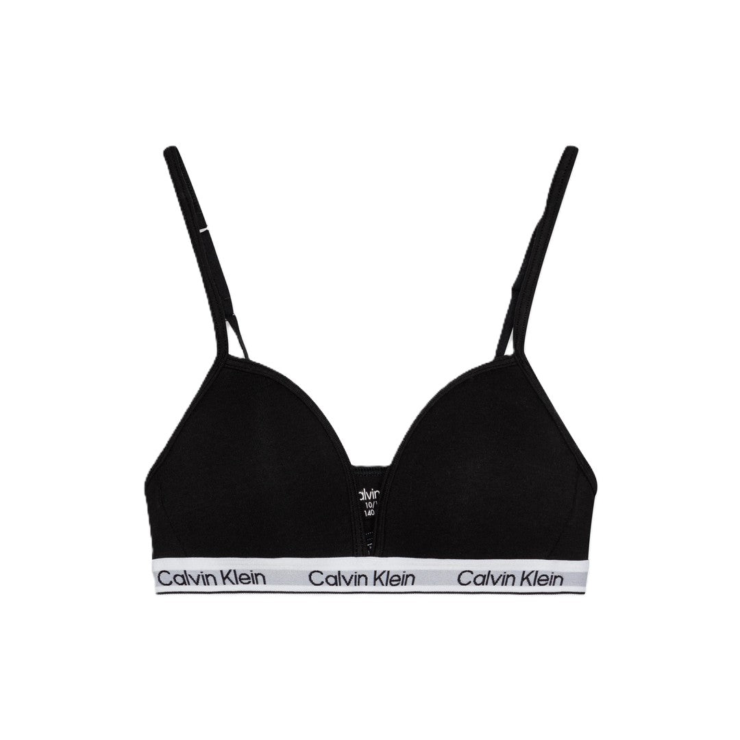 Calvin Klein 2 Pack Reggiseno A Triangolo Bambina Pvhblack/Pvhclassicwhite - G8