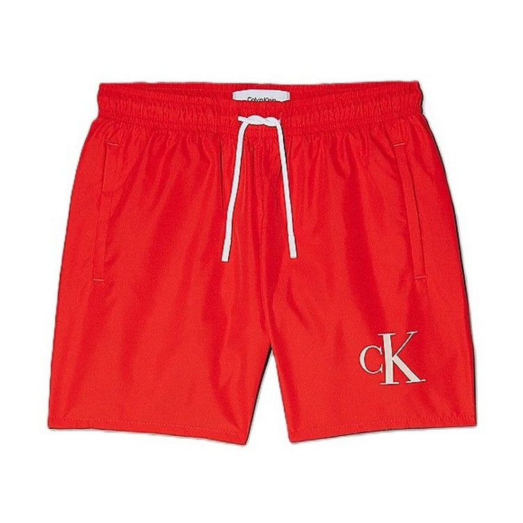 Calvin Klein Pantaloncino Mare Bambino Flaming Chili - KV0KV00056T-XM8