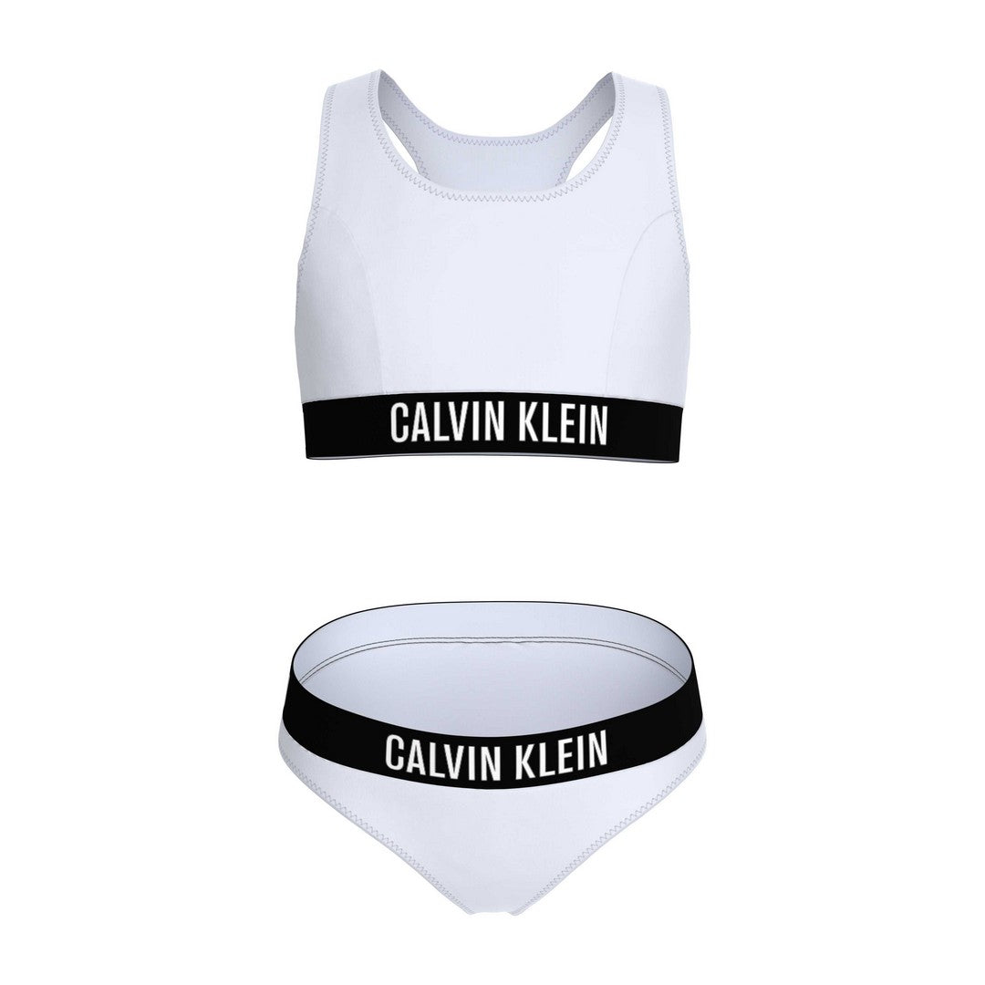 Calvin Klein Bikini Bambina Brilliant White - KY0KY00091T-YAA