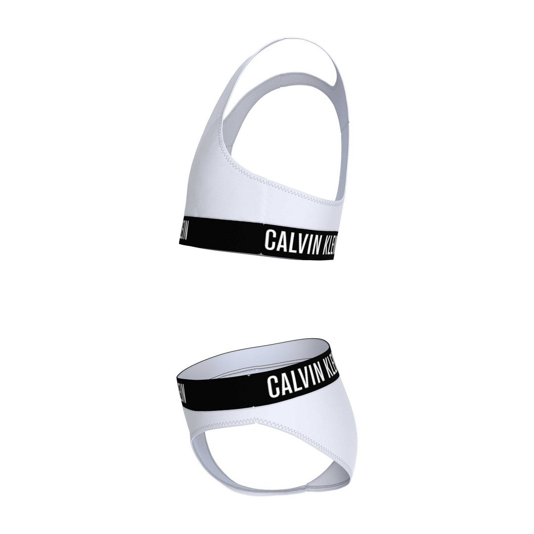 Calvin Klein Bikini Bambina Brilliant White - KY0KY00091T-YAA