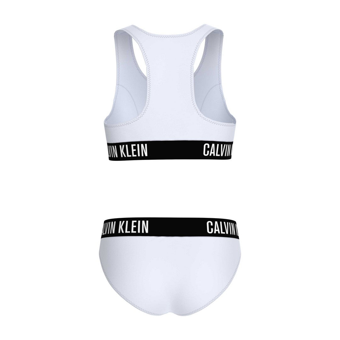 Calvin Klein Bikini Bambina Brilliant White - KY0KY00091T-YAA