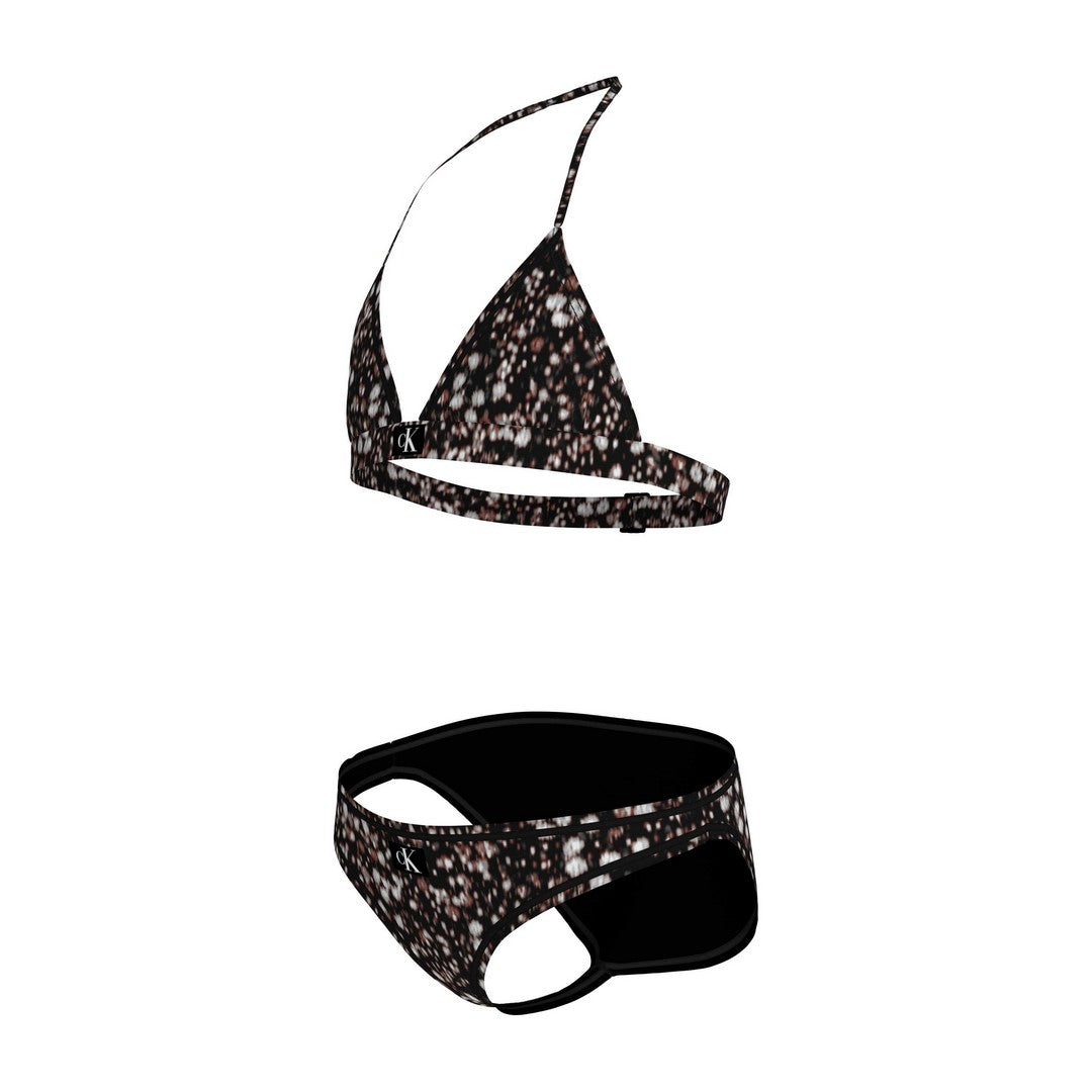 Calvin Klein Bikini Bambina Glitched Floral Aop - KY0KY00092T-0GQ