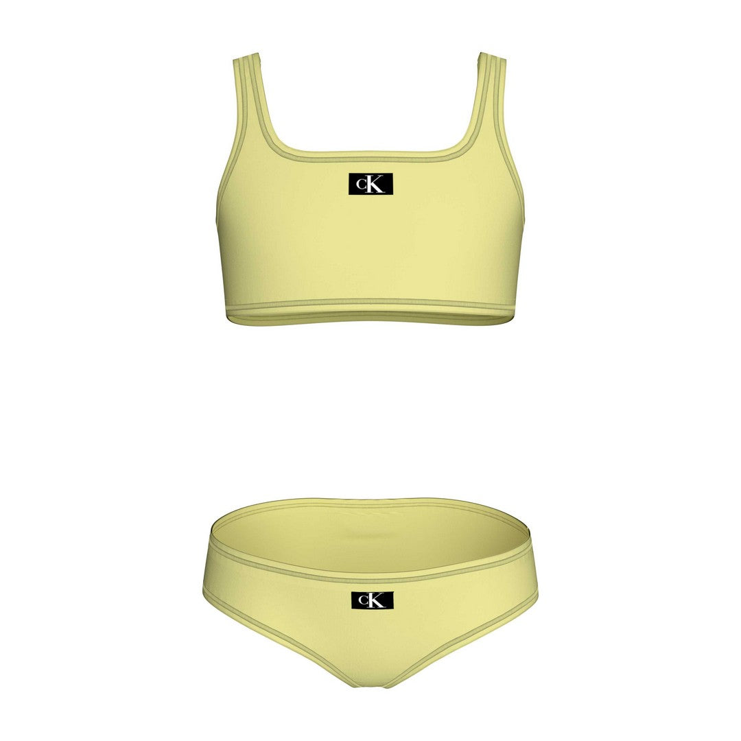 Calvin Klein Bikini Bambina bralette Elfin Yellow - KY0KY00093T-ZA6