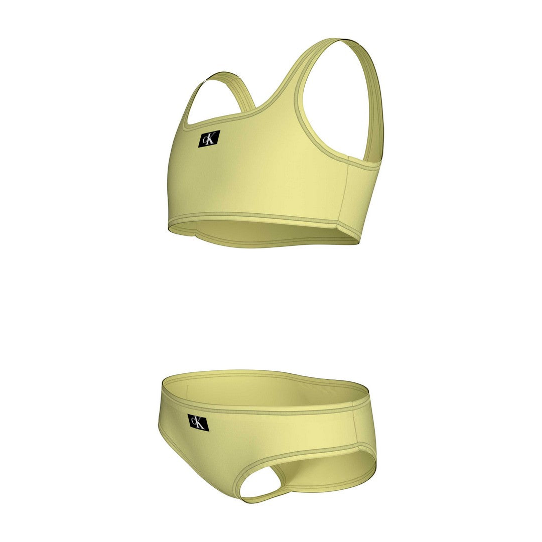 Calvin Klein Bikini Bambina bralette Elfin Yellow - KY0KY00093T-ZA6