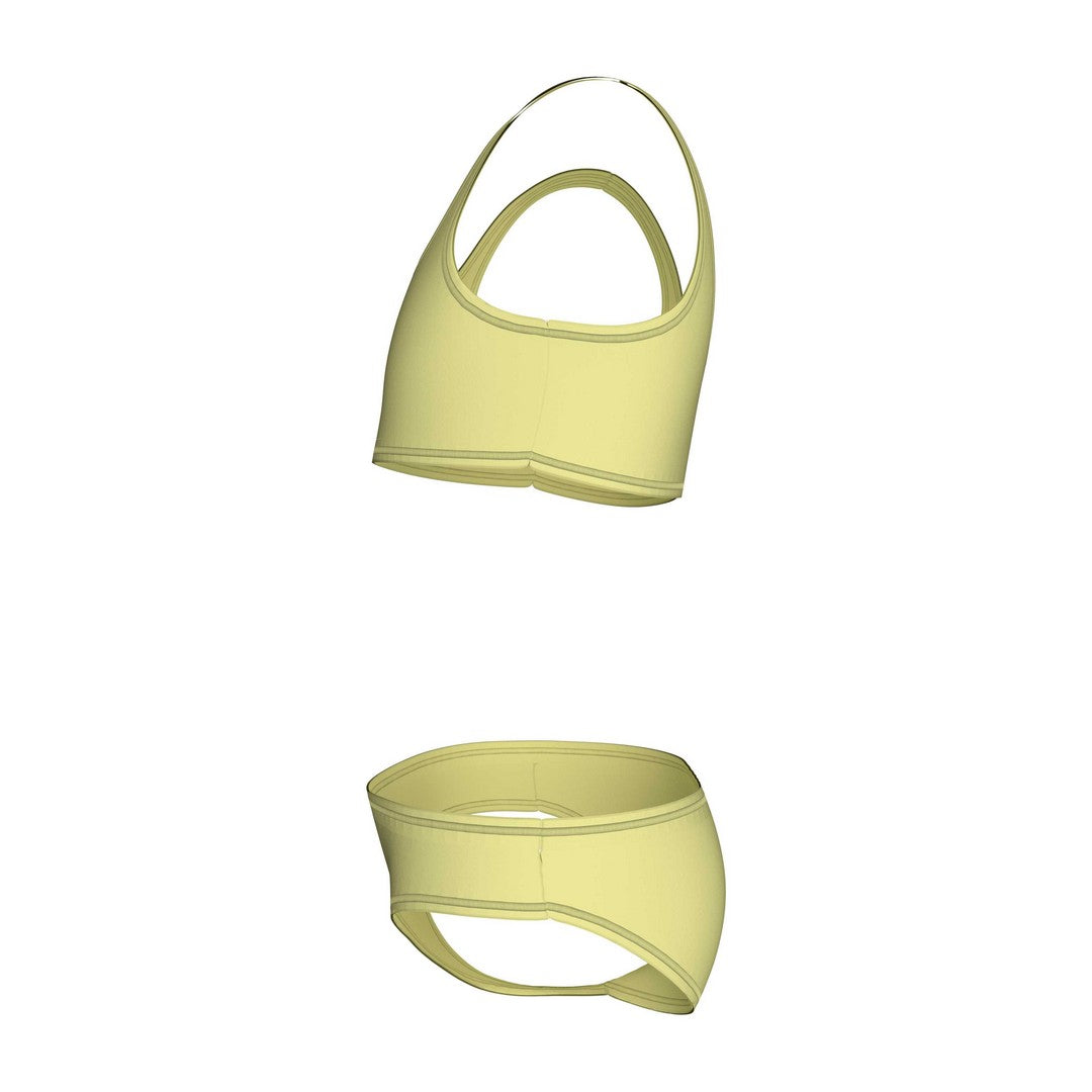 Calvin Klein Bikini Bambina bralette Elfin Yellow - KY0KY00093T-ZA6