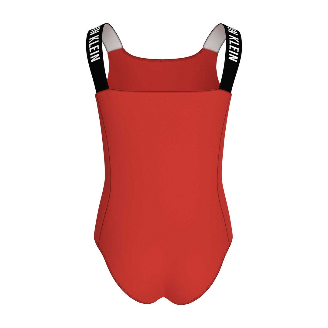 Calvin Klein Costume Intero Bambina Flaming Chili - KY0KY00098T-XM8
