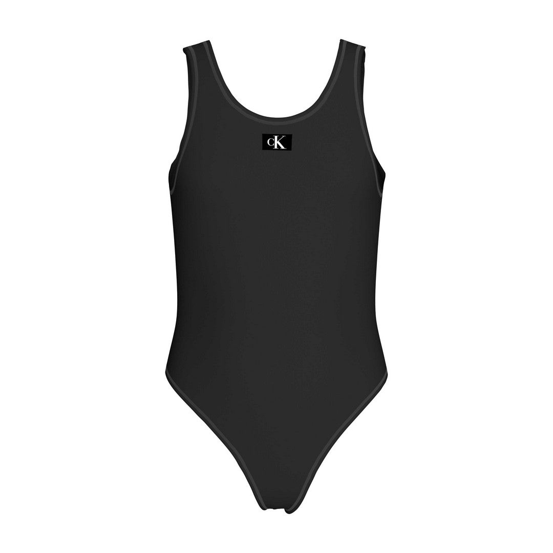 Calvin Klein Costume Intero Bambina Pvh Black - KY0KY00099T-BEH