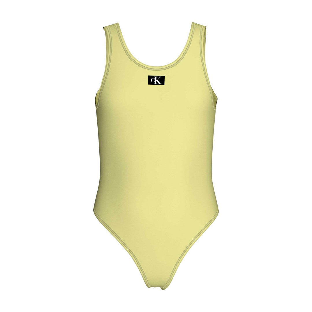 Calvin Klein Costume Intero Bambina Elfin Yellow - KY0KY00099T-ZA6