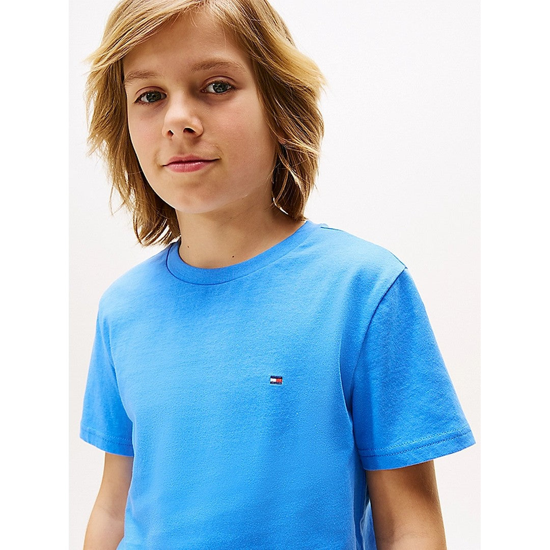 Tommy Hilfiger 2 Pack T-Shirt Bambino Breezy Blue/Blue Spell - UB0UB00310-05F